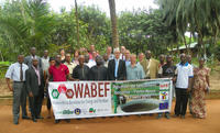 La réunion de lancement du projet WABEF s’est tenue au Centre Régional Songhaï à Porto-Novo (Bénin), du 15 au 17 avril 2014 © WABEF